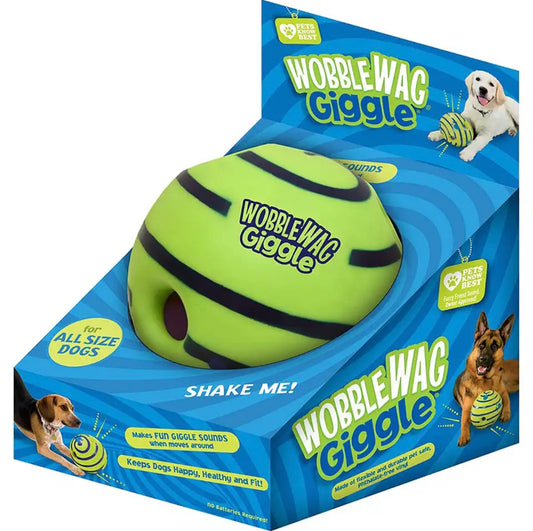 Wobble Wag Giggle Interactive Dog Ball