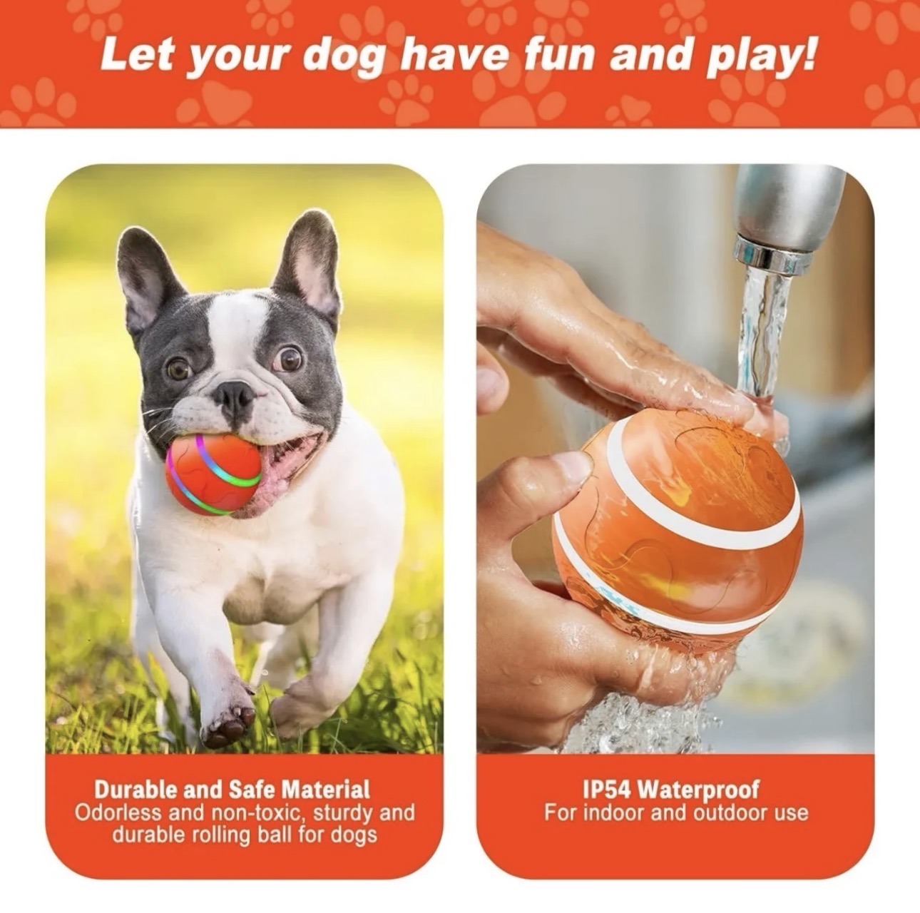 BarkyCare™ Smart LED Pet Ball